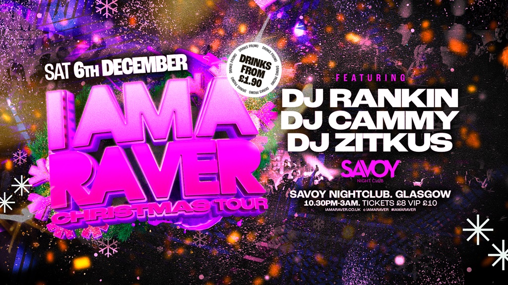 I Am A Raver Christmas Party