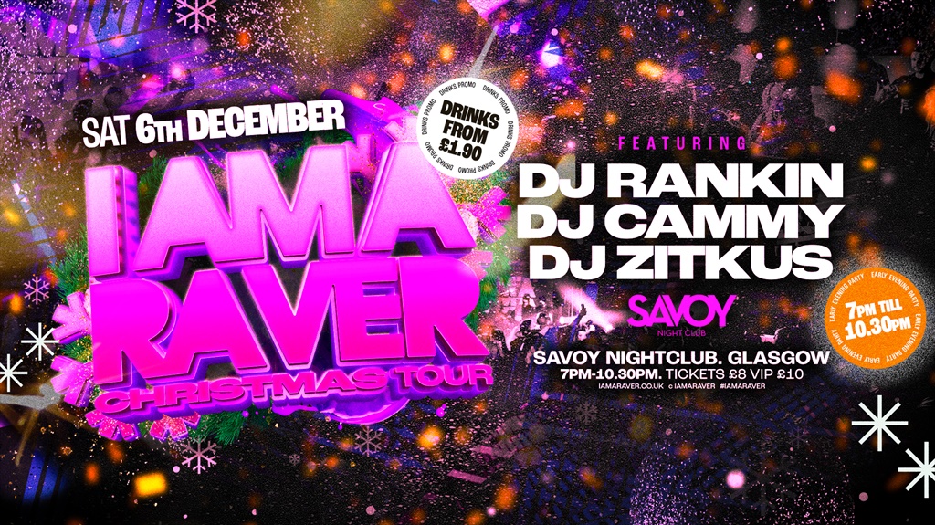 I Am A Raver Christmas Party