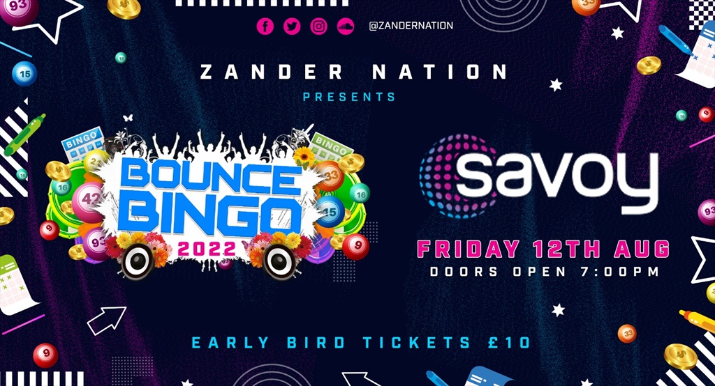Zander Nation Bounce Bingo