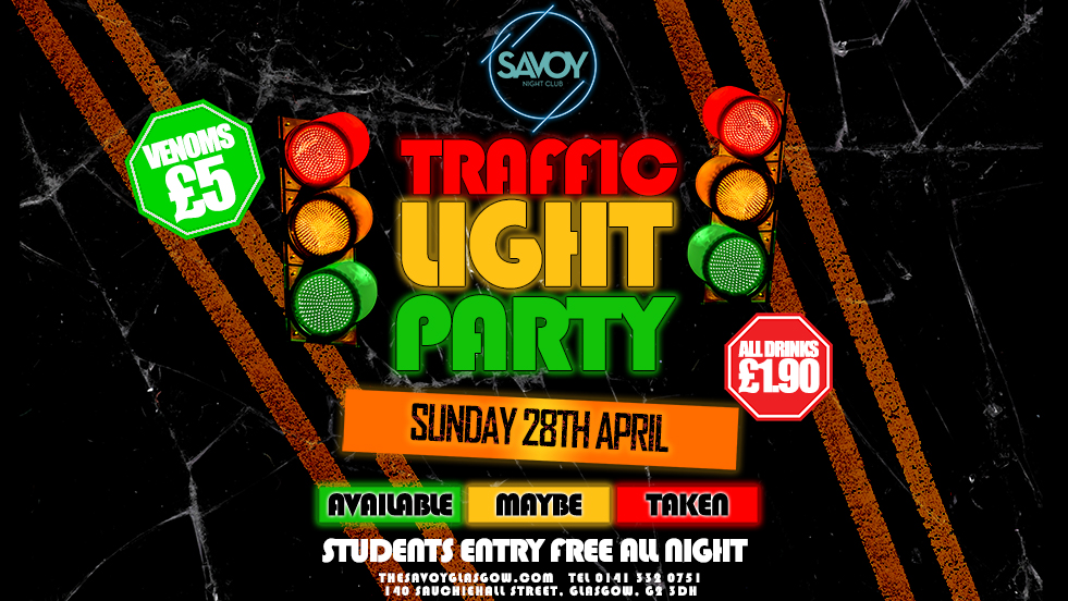 Traffic Light Party 28/04