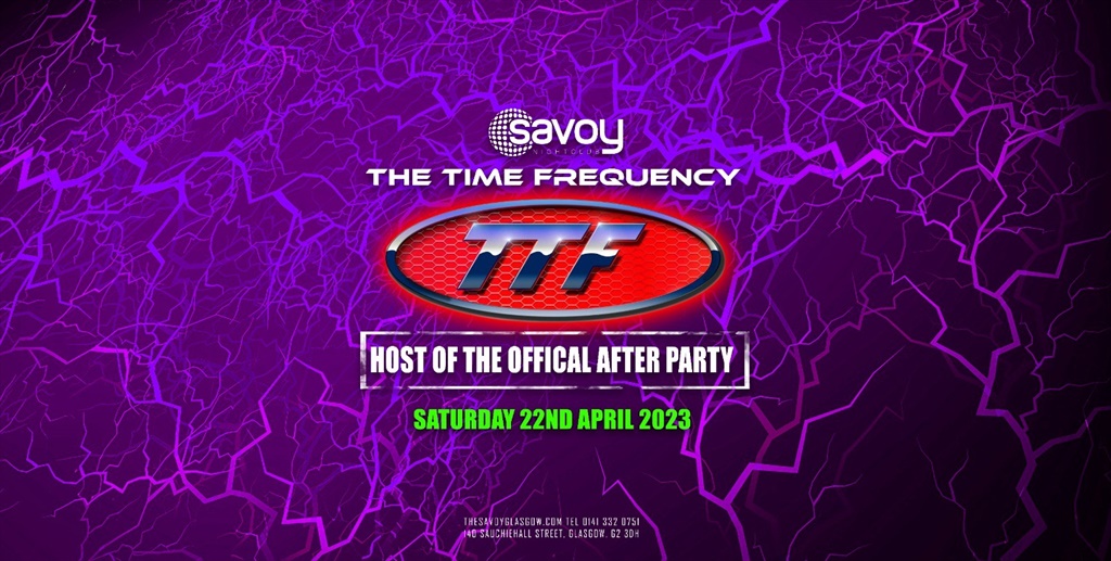 TTF Official Afterparty 22nd April